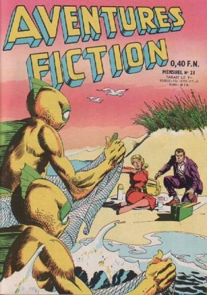 Aventures Fiction 21 - Les hommes-poissons de la mer