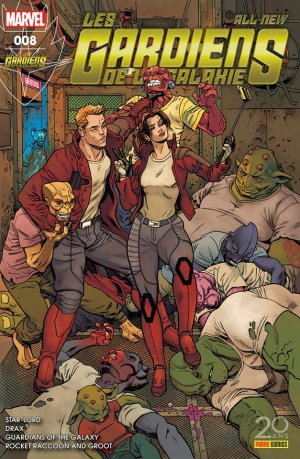 couverture, jaquette All-New Les Gardiens de la Galaxie 8 Kiosque (2016 - 2017) (Panini Comics) Comics