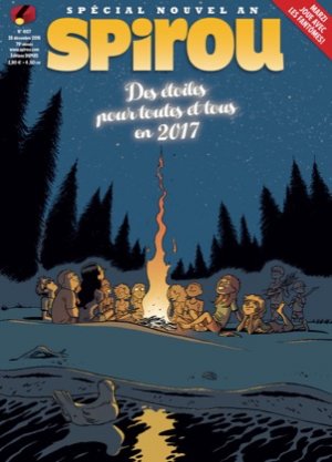 Spirou 4107 - Des Étoiles pour Toutes et Tous en 2017 - Numéro Spécial Nouvel An