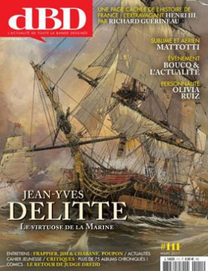 couverture, jaquette dBD 111  - Mars 2017 (DBD) Magazine