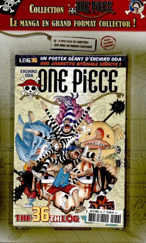 couverture, jaquette One Piece 36 Logs (Hachette) Manga