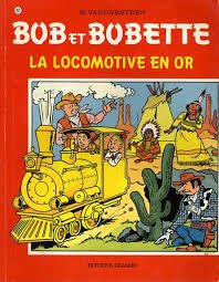 couverture, jaquette Bob et Bobette 162  - La locomotive en or (Standaard) BD