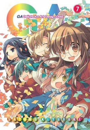 couverture, jaquette GA - Geijutsuka Art Design Class 7 Américaine (Yen Press) Manga