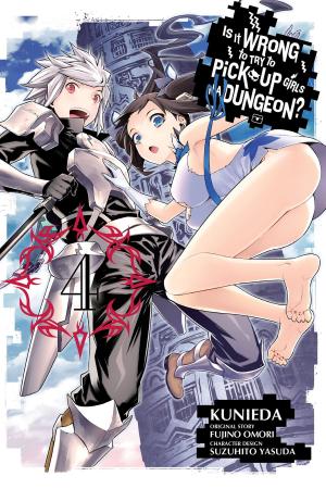 couverture, jaquette DanMachi - La Légende des Familias 4  (Yen Press) Manga