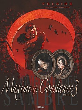 couverture, jaquette La guerre des Sambre 9  - Maxime et Constance 3 - Le regard de la Veuve (glénat bd) BD