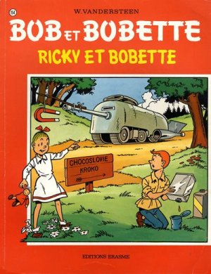 couverture, jaquette Bob et Bobette 154  - Ricky et Bobette (Erasme) BD