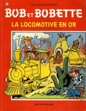couverture, jaquette Bob et Bobette 162  - La locomotive en or (Erasme) BD