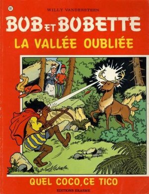 couverture, jaquette Bob et Bobette 191  - La vallée oubliée (Erasme) BD