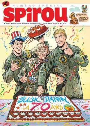 Spirou 4108 - Buck Danny - 70 ans
