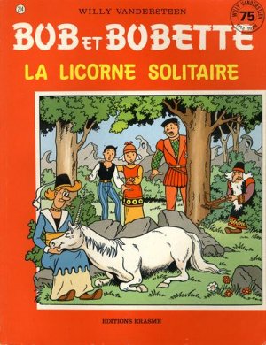 couverture, jaquette Bob et Bobette 214  - La licorne solitaire (Erasme) BD