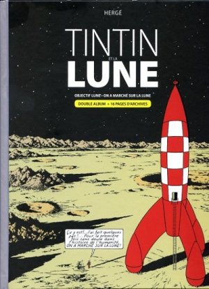 couverture, jaquette Tintin (Les aventures de) 2  - Tintin et la luneintégrale (casterman bd) BD
