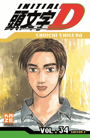 couverture, jaquette Initial D 34  (kazé manga) Manga