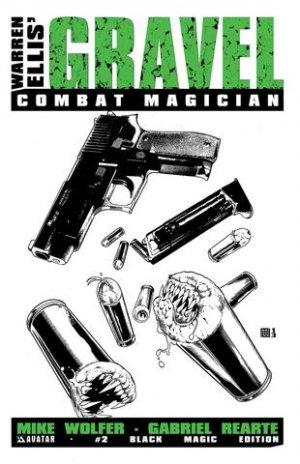 Gravel - Combat Magician 2 - (Black Magic Edition Cover)