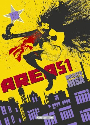 couverture, jaquette Area 51 10  (casterman manga) Manga