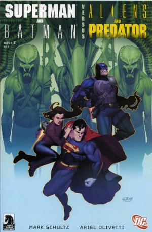 Superman & Batman VS Aliens & Predator # 2 Issues