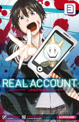 couverture, jaquette Real Account 3  (Kurokawa) Manga