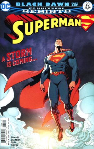 couverture, jaquette Superman 20  - Black DawnIssues V4 (2016 - 2018) (DC Comics) Comics
