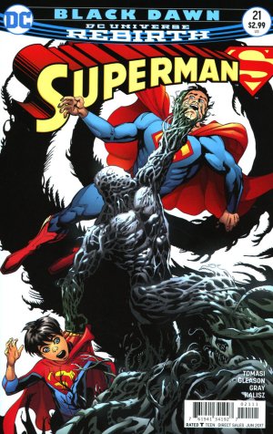 couverture, jaquette Superman 21  - Black Dawn 2Issues V4 (2016 - 2018) (DC Comics) Comics