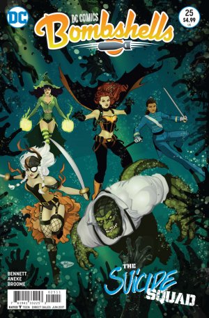 couverture, jaquette DC Comics Bombshells 25  - The Suicide SquadIssues (DC Comics) Comics