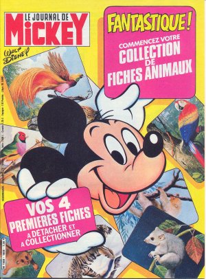couverture, jaquette Le journal de Mickey 1608  (Disney) Magazine