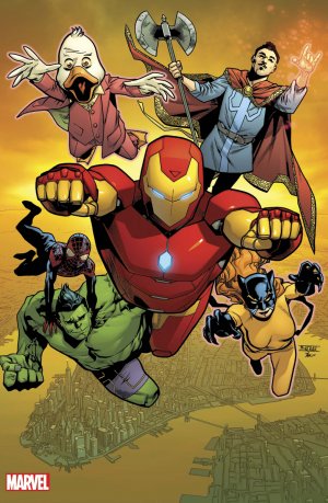 All-New Avengers 9 - Édition collector de Mahmud Asrar - Tirage limité à 1200 exemplaires. 