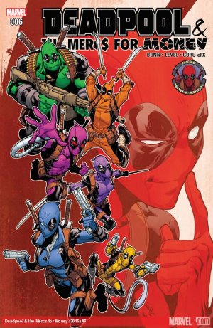 Deadpool and The Mercs For Money # 6 Issues V2 (2016 - 2017)