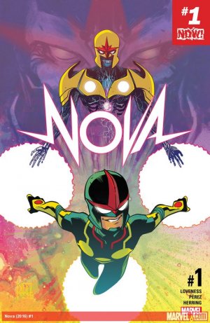 couverture, jaquette Nova 1 Issues V7 (2016 - 2017) (Marvel) Comics