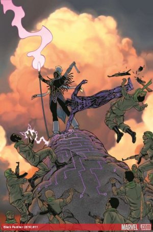 couverture, jaquette Black Panther 11  - A Nation Under Our Feet Part 11Issues V6 (2016 - 2018) (Marvel) Comics