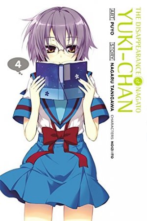 couverture, jaquette Nagato Yuki-chan no Shôshitsu 4 Américaine (Yen Press) Manga