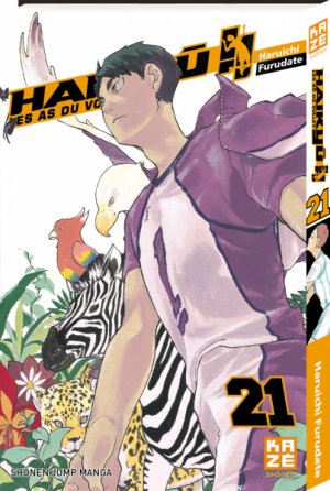 couverture, jaquette Haikyû !! Les as du volley 21  (kazé manga) Manga