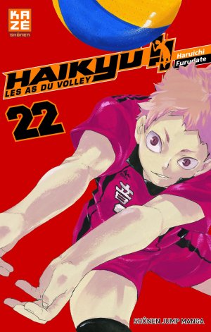 couverture, jaquette Haikyû !! Les as du volley 22  (kazé manga) Manga
