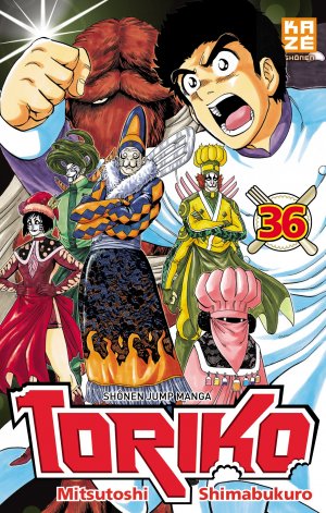 couverture, jaquette Toriko 36  (kazé manga) Manga