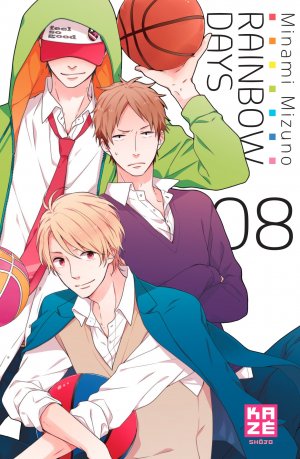 couverture, jaquette Rainbow Days 8  (kazé manga) Manga
