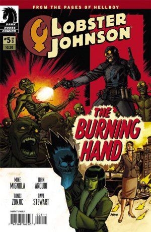 Lobster Johnson - The Burning Hand # 5 Issues