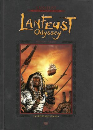 couverture, jaquette Lanfeust odyssey 7  - La méphitique armada Deluxe (Hachette manga) BD
