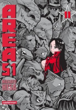 couverture, jaquette Area 51 11  (casterman manga) Manga