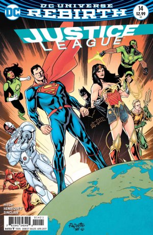 Justice League 14 - 14 - cover #2
