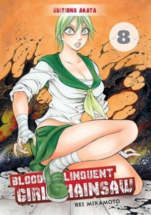 Bloody Delinquent Girl Chainsaw #8