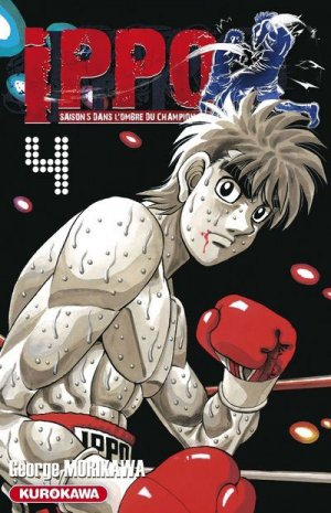 couverture, jaquette Ippo 4 Saison 5 : Dans l'ombre du champion (Kurokawa) Manga