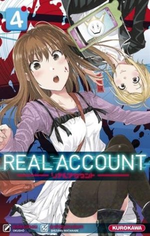 couverture, jaquette Real Account 4  (Kurokawa) Manga
