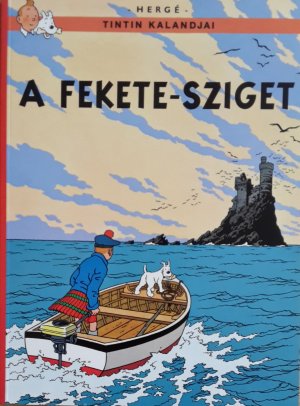 couverture, jaquette Tintin (Les aventures de) 6  - A fekete-sziget (Egmont) BD