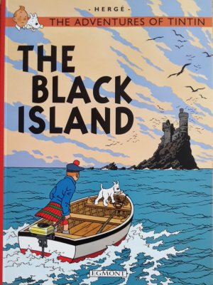couverture, jaquette Tintin (Les aventures de) 6  - The black island (Egmont) BD