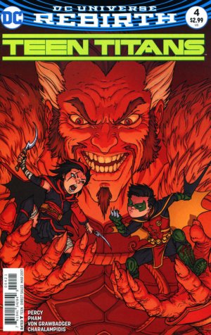Teen Titans 4 - Damian Knows Best, part four (Variant Cover)