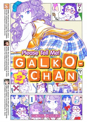 couverture, jaquette Oshiete! Galko-chan 2  (Seven Seas) Manga