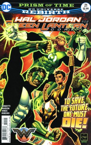 couverture, jaquette Green Lantern Rebirth 21  - The Prism of Time - Finale: GauntletIssues (2016-2018) (DC Comics) Comics
