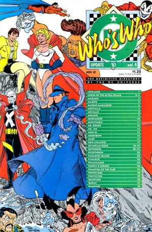 Who's Who - Update '87 # 4 Softcover (souple)
