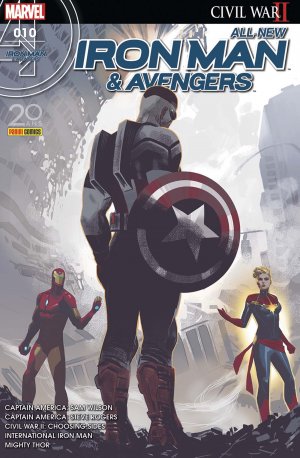couverture, jaquette All-New Iron Man & Avengers 10 Kiosque (2016 - 2017) (Panini Comics) Comics