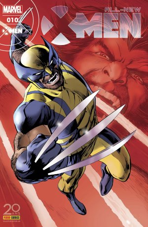 X-Men - All-New X-Men 10 - Couverture régulière : 2/2 (Alan Davis – Panini Comics 20 ans, exclusive : tirage 50%)