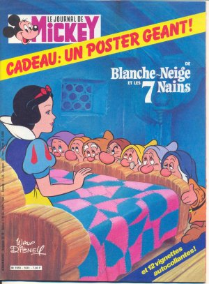 couverture, jaquette Le journal de Mickey 1641  (Disney) Magazine