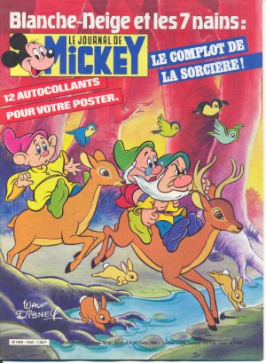 couverture, jaquette Le journal de Mickey 1642  (Disney) Magazine